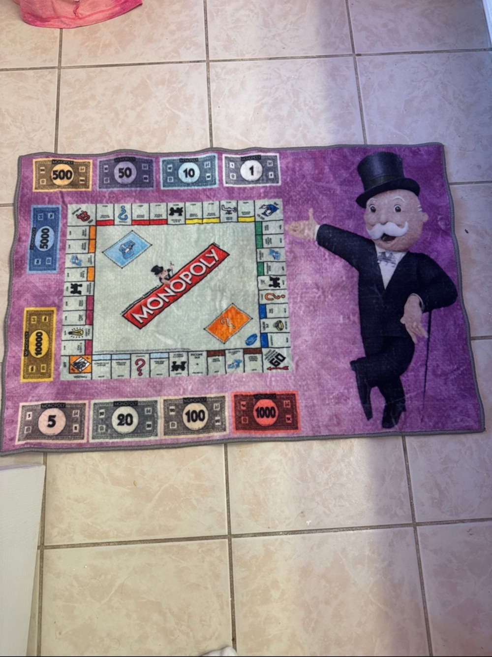 Game Mat Rug - Purple